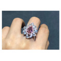 Hot Sale Claw Setting Gic Certification Forever Diamond Ring Rings Jewelry Women Diamond